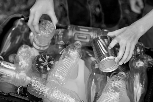Commercial waste removal services in Wallington