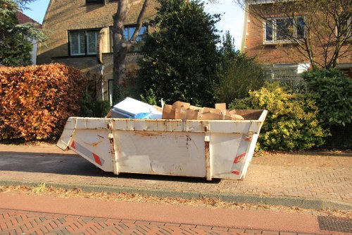 Satisfied homeowners in Wallington after successful clearance